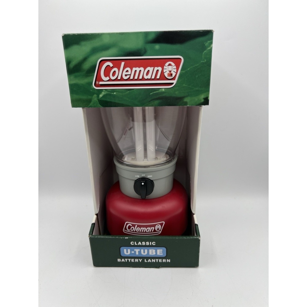 Coleman Classic Family-Size Lantern Twin U-Tube Model 200000864 New Factory Box